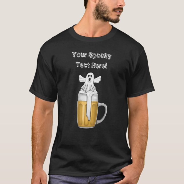 Camiseta Fantasma Boo Espeluznante (Anverso)