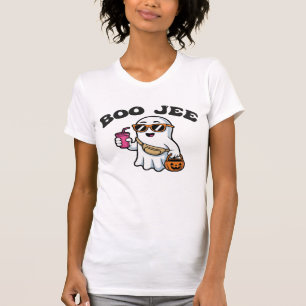 Camiseta Fantasma BOO-JEE – Diseño divertido de Halloween B