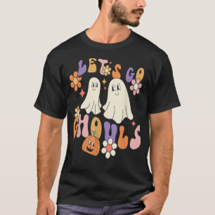 Camiseta Fantasma Chicas de Halloween Besties BFF Ghouls Fr