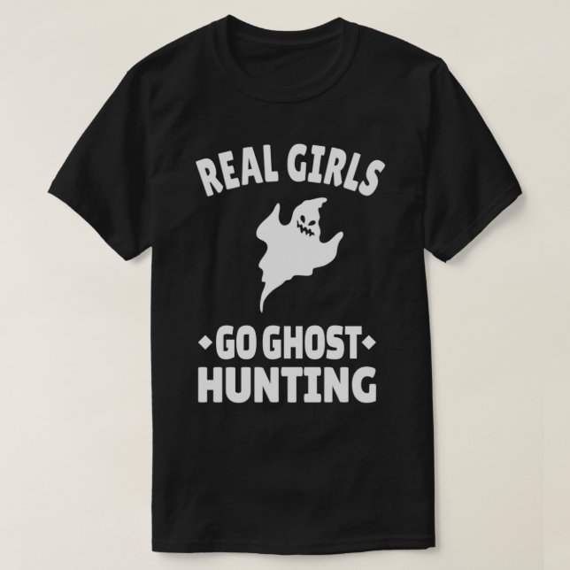Camiseta FANTASMA Chicas DE HUNTING Caza fantasma 2 (Diseño del anverso)
