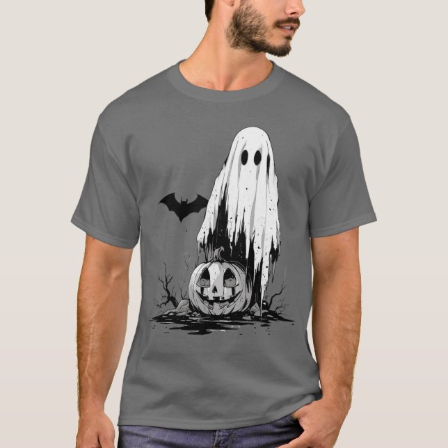 Camiseta Fantasma con Pumkin (Anverso)