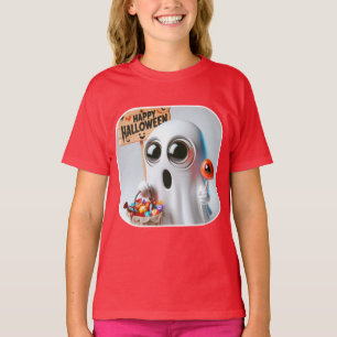 Camiseta Fantasma con un Lollipop, de Natasha Us