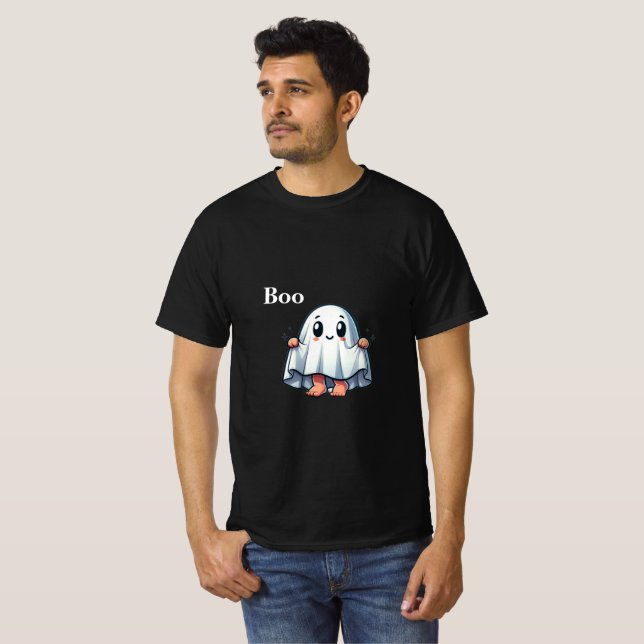 Camiseta Fantasma Cuidadoso De La Desaprobación (Anverso completo)