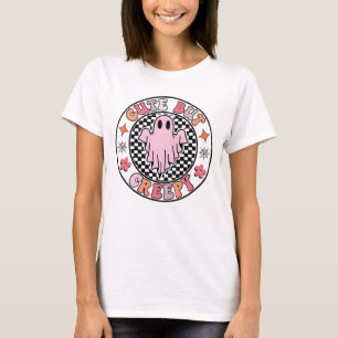 Camiseta Fantasma cursi pero espeluznante   Pastel Hallowee