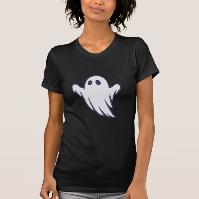 Camiseta Fantasma Cuta | Halloween Party (Anverso)