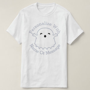 Camiseta Fantasma Cuta PERSONALIZADA