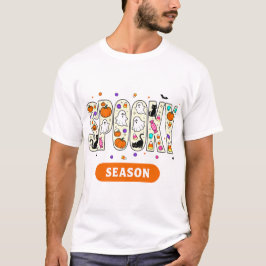 Camiseta Fantasma Cute Halloween - Viajero Sombrío