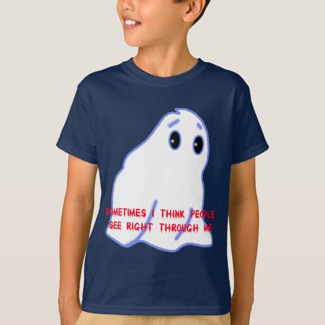 Camiseta fantasma Cutest Halloween (Anverso)