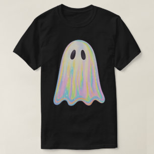 Camiseta Fantasma de arcoiris cúbico Pastel   Estético espe