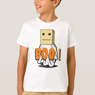Camiseta Fantasma de bolsa de papel