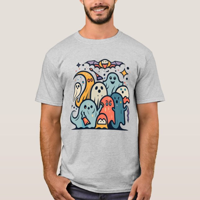 Camiseta fantasma de boom (Anverso)