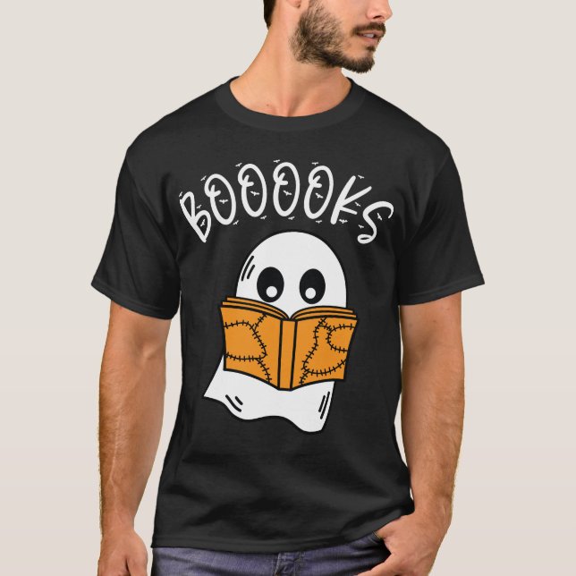 Camiseta Fantasma de Booooks (Anverso)