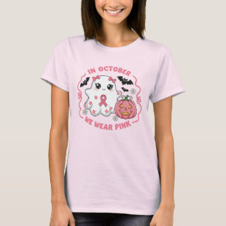 Camiseta Fantasma de conciencia sobre el cáncer de mama en 