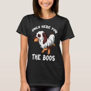 Camiseta Fantasma de Dachshund por el perro de Weiner Boos