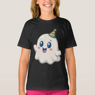 Camiseta Fantasma de Dibujos Animados Adorable