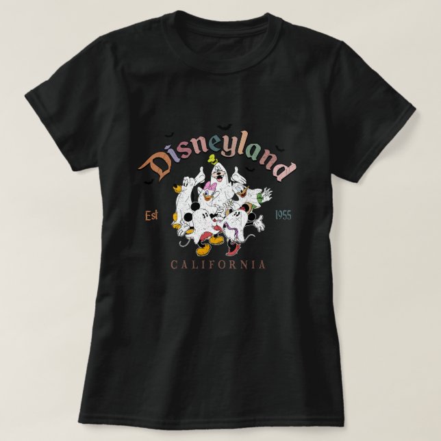 Camiseta fantasma de disneyland california (Diseño del anverso)