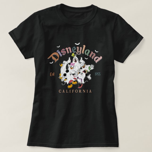 Camiseta fantasma de disneyland california (Diseño del anverso)