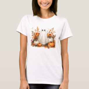 Camiseta Fantasma de encaje floral