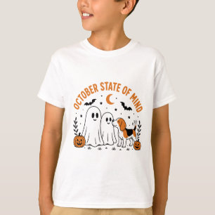 Camiseta Fantasma de estado mental de octubre