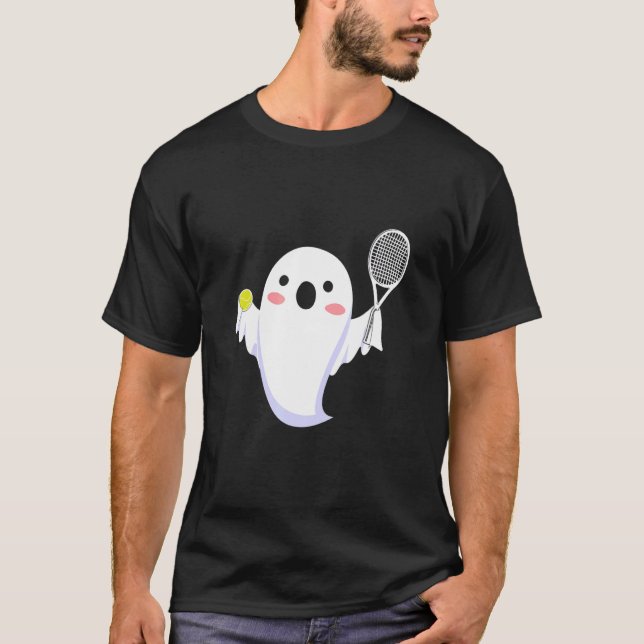 Camiseta Fantasma De Fantasma De Títeres De Tenis De Hallow (Anverso)