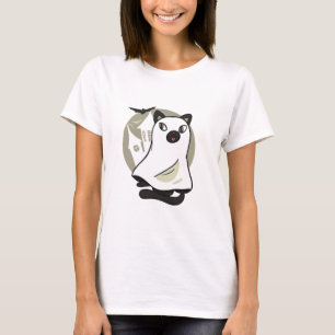 Camiseta Fantasma de gato fantasmal