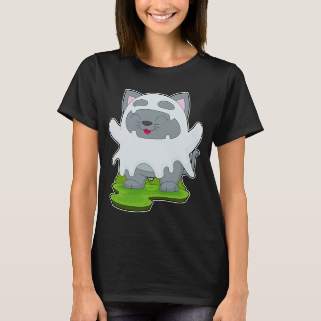 Camiseta Fantasma de Halloween (Anverso)