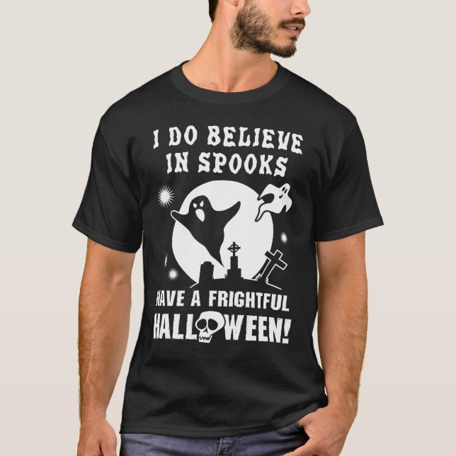 Camiseta Fantasma de Halloween (Anverso)