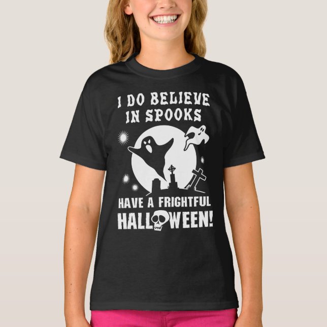 Camiseta Fantasma de Halloween (Anverso)