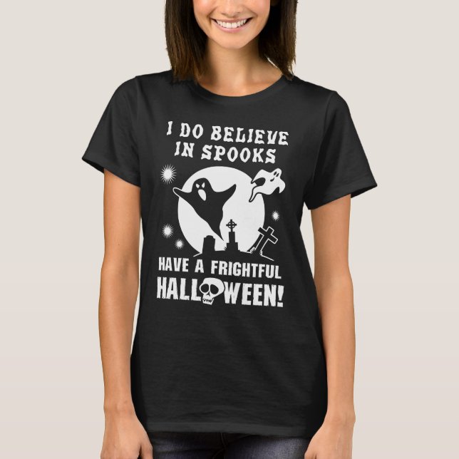 Camiseta Fantasma de Halloween (Anverso)