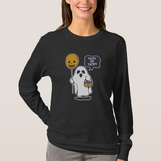 Camiseta Fantasma de Halloween (Anverso)