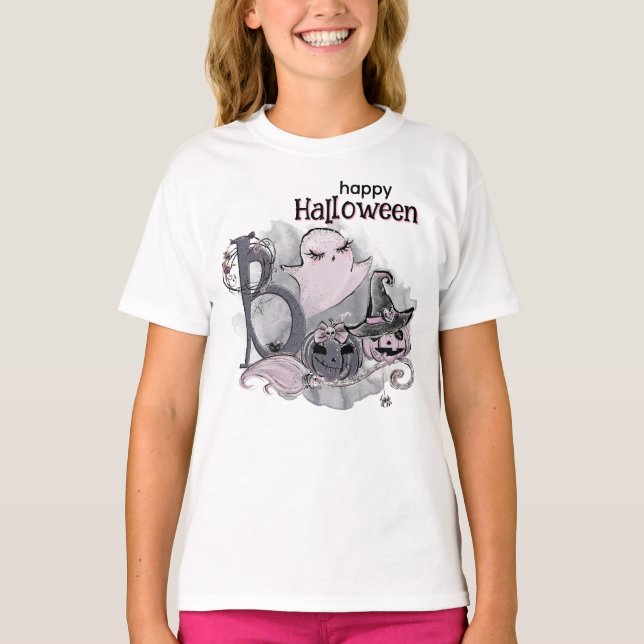 Camiseta Fantasma de Halloween (Anverso)