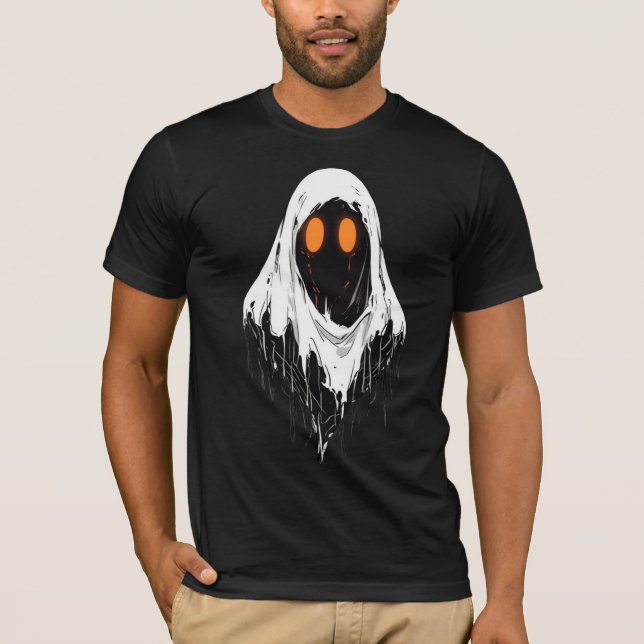 Camiseta Fantasma de Halloween (Anverso)