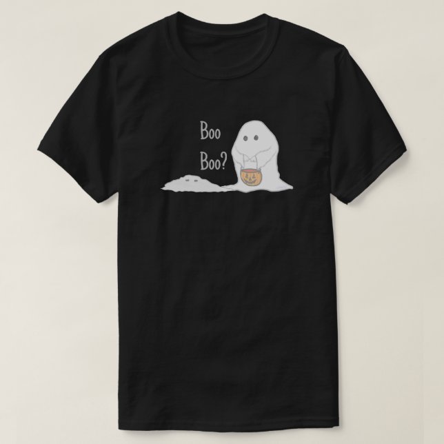 Camiseta Fantasma de Halloween (Diseño del anverso)