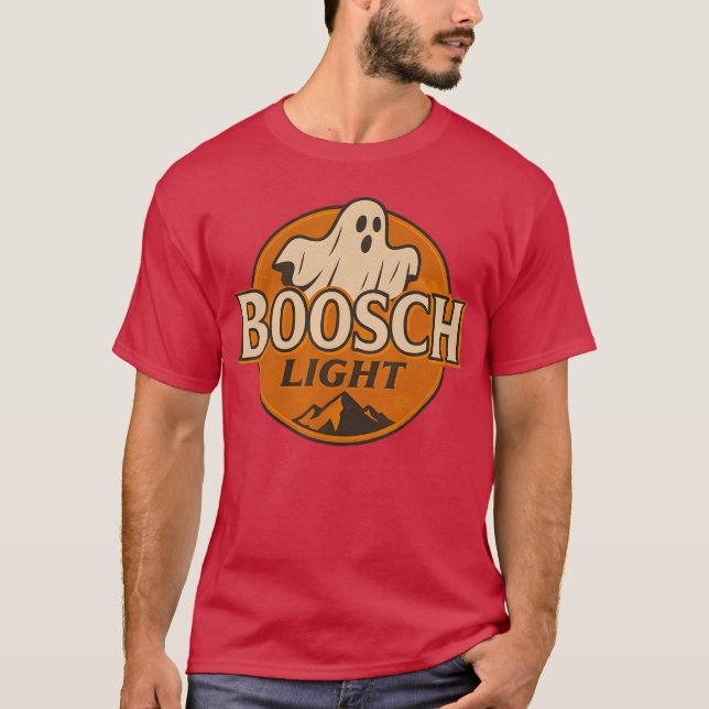 Camiseta Fantasma de Halloween Boosch Light (Anverso)