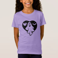 Fantasma De Halloween Con Corazón Y Barba