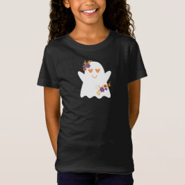 Camiseta Fantasma de Halloween de Chicas Cuitos
