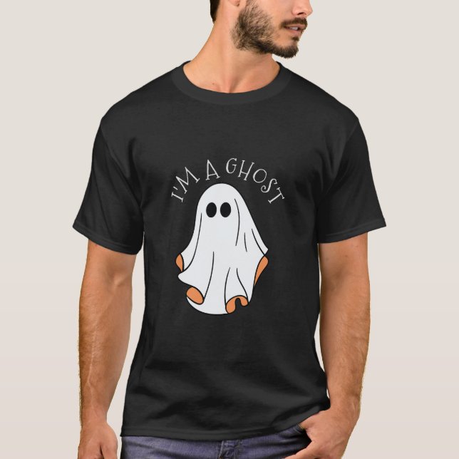 Camiseta Fantasma de Halloween, divertida Halloween, fiesta (Anverso)