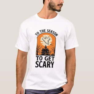 Camiseta Fantasma de Halloween para dar miedo Vintage espel