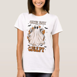 Camiseta fantasma de Halloween Retro Groovy