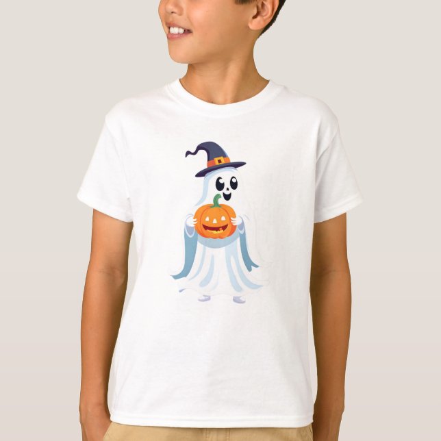 Camiseta Fantasma de Halloween Spooktacular (Anverso)