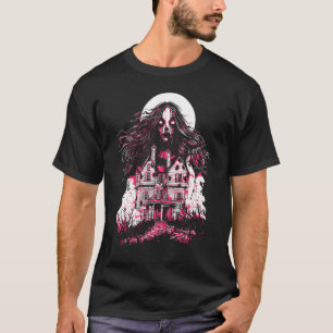 Camiseta Fantasma de horror victoriano espeluznante y gótic