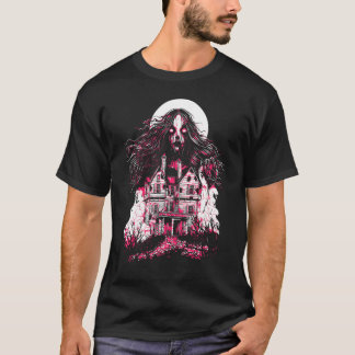 Camiseta Fantasma de horror victoriano espeluznante y gótic