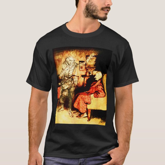 Camiseta Fantasma de Jacob Marley Scrooge Bah Humbug Navida (Anverso)