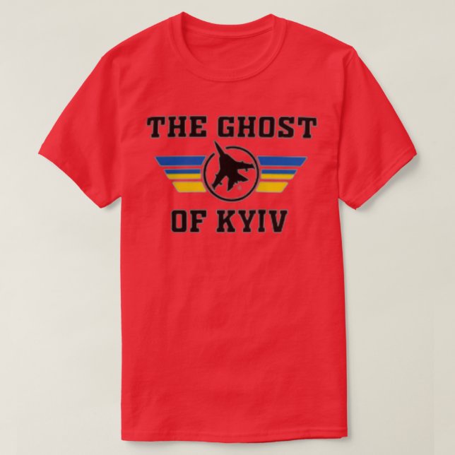 Camiseta Fantasma De Kiev 2 (Diseño del anverso)
