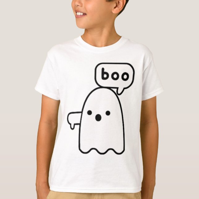 Camiseta Fantasma de la desaprobación del fantasma de la bo (Anverso)