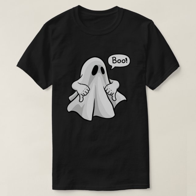 Camiseta Fantasma de la desaprobación: Halloween (Diseño del anverso)