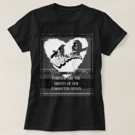 Camiseta Fantasma de los olvidados selves grises recorridos