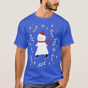 Camiseta Fantasma de patinaje sobre hielo