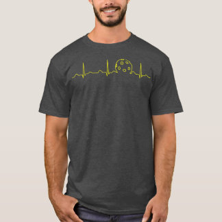 Camiseta Fantasma de pelota de pelota, Funny Cute EKG Love