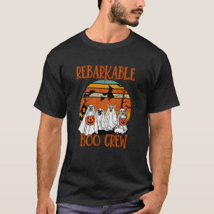 Camiseta Fantasma de perro lindo Halloween REBARKABLE Boo C